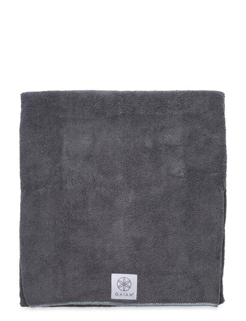 Gaiam Yoga Mat Towel Folkst Gaiam Grey