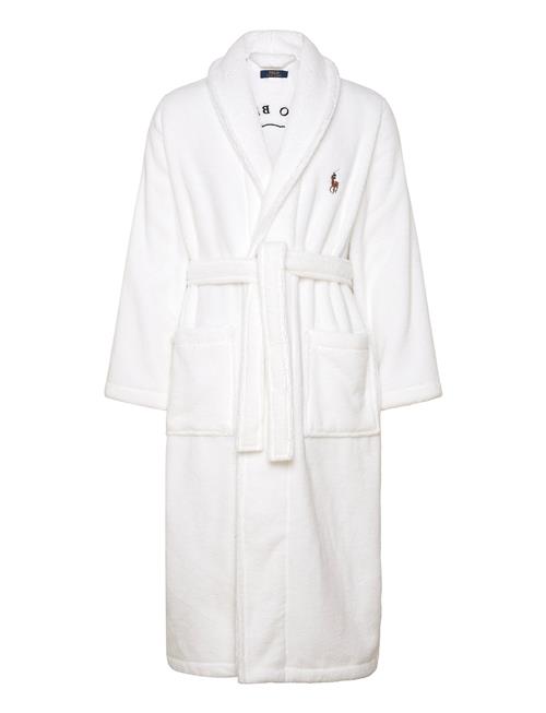 Polo Bear Cotton Terry Robe Polo Ralph Lauren White