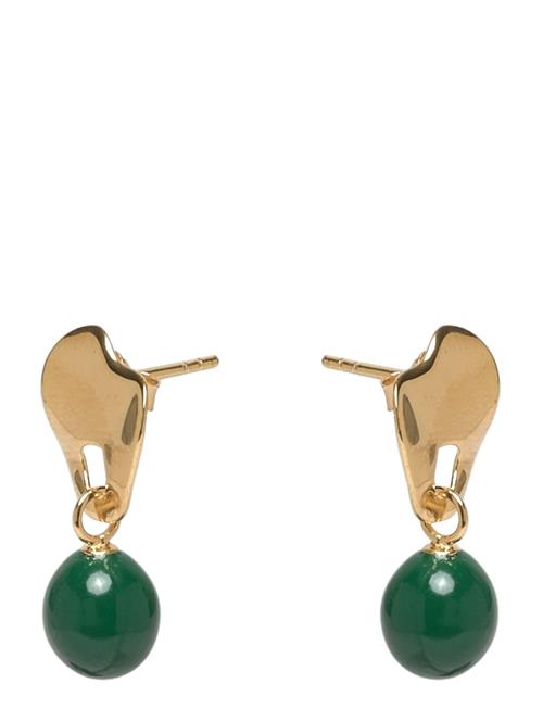 Earrings, Aida Enamel Copenhagen Gold