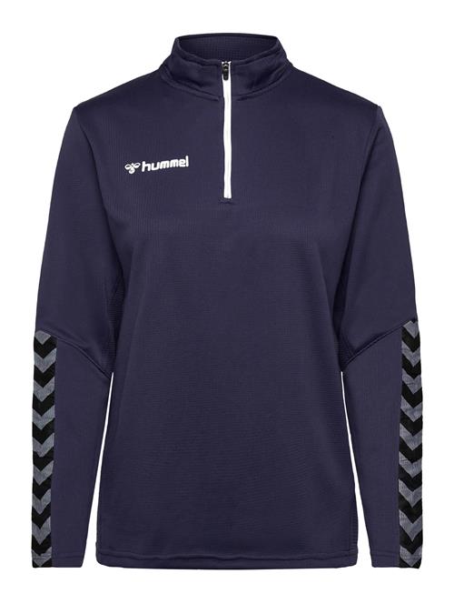 Hmlauthentic Half Zip Sweatshirt Wo Hummel Navy