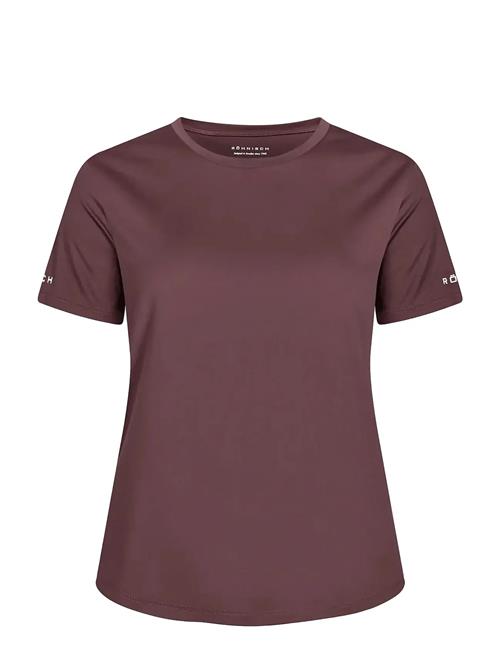 Team Logo Tee Röhnisch Burgundy