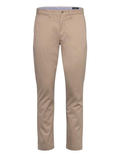 Stretch Straight Fit Washed Chino Pant Polo Ralph Lauren Beige