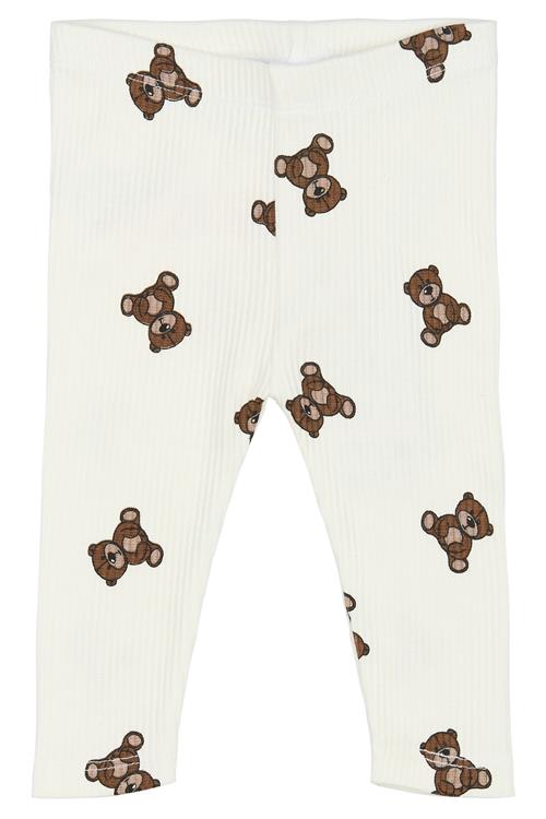 The New Siblings GOTS Paulo Rib-leggings Cloud Dancer  Cloud Dancer  56 cm  Hvid  56 cm  mand