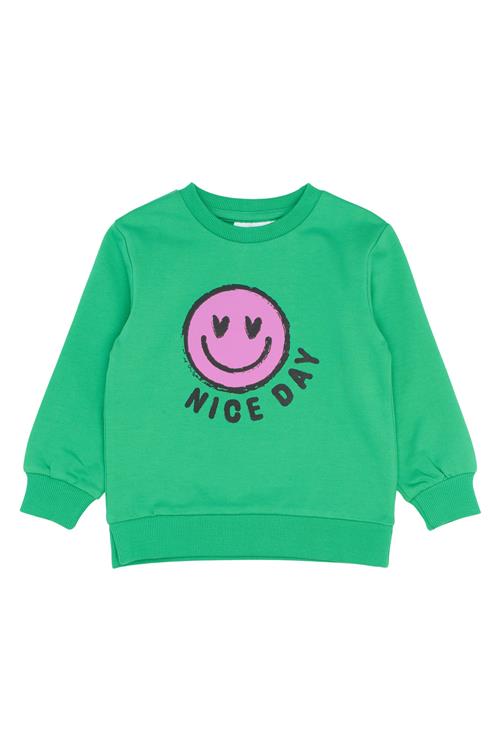 The New Siblings GOTS Parlene Sweatshirt Simply Green  Simply Green 98 cm  Grøn  98 cm  kvinde