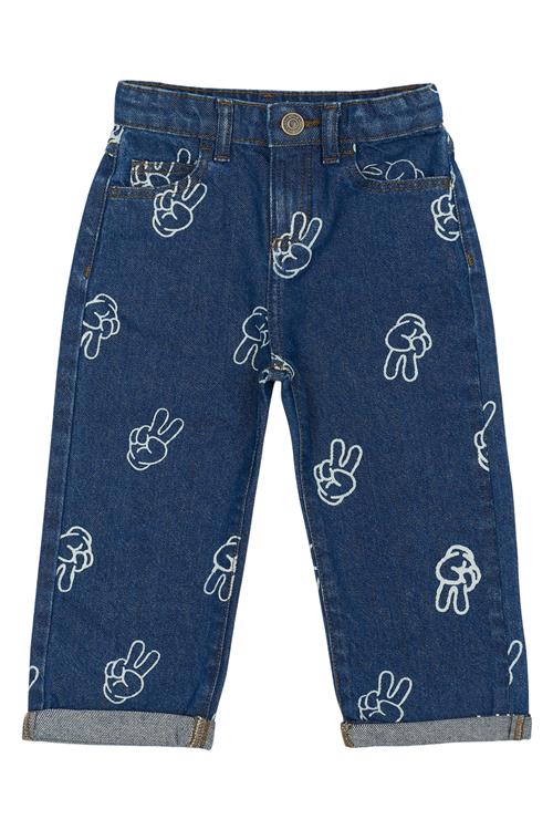 The New Siblings Prosper Brede Jeans Medium Blue Denim  Medium Blue Denim  104 cm  Blå  104 cm  mand