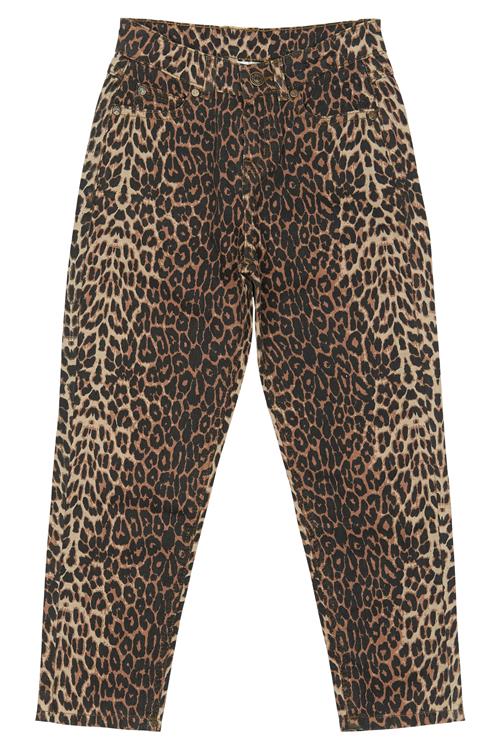 The New Panya Mom Fit Jeans Feather Gray  Feather Gray  5-6 Y  Brun  5-6 år  kvinde