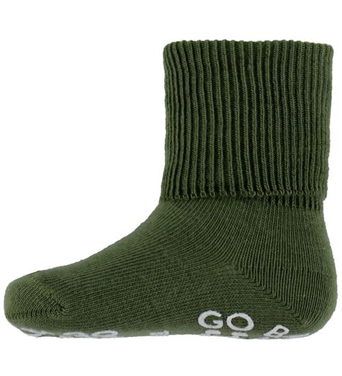 GoBabyGo Strømper - Non-Slip - Olivine