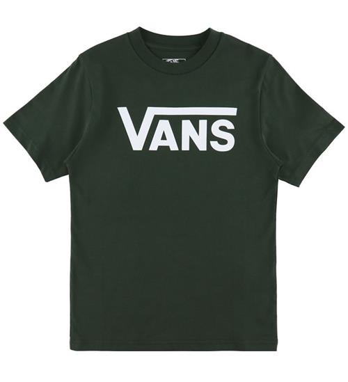 Vans T-shirt - Dired Green m. Logo