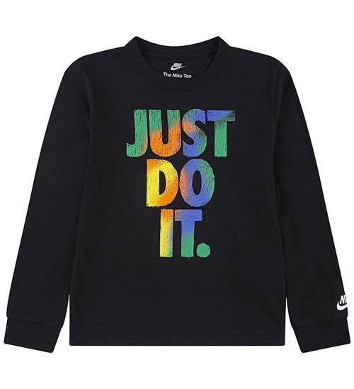 Nike Bluse - Sort m. Print