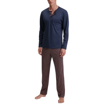 Calida Relax Choice 1 Pyjamas Mørkblå bomuld Medium Herre
