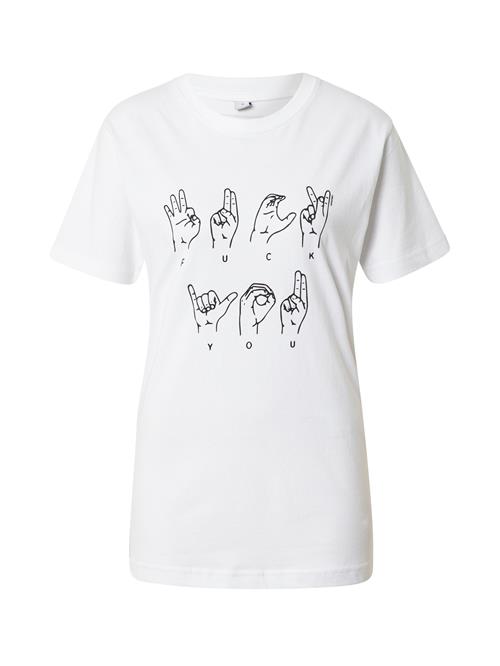 Mister Tee Shirts  sort / hvid