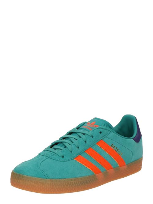 ADIDAS ORIGINALS Sneakers 'Gazelle'  mørkeblå / smaragd / neonorange