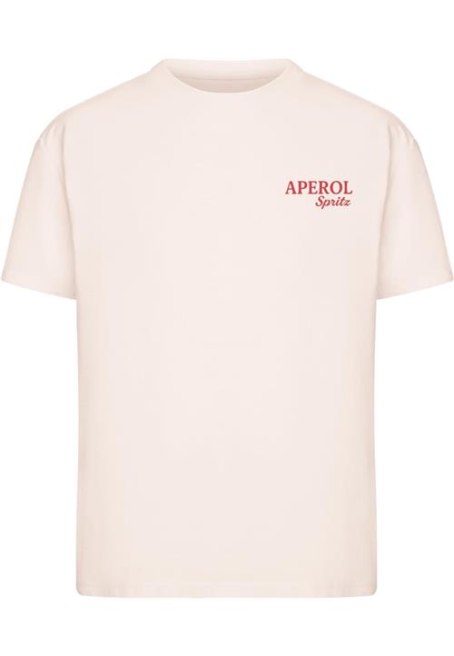 Merchcode Shirts 'Aperol Spritz'  grøn / orange / lyserød / rød