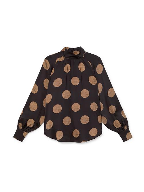 Lola Casademunt Bluse  beige / sort