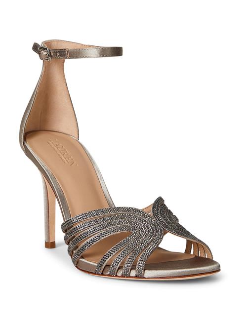 Lauren Ralph Lauren Sandaler med rem 'ALLIE'  brun / taupe / sort