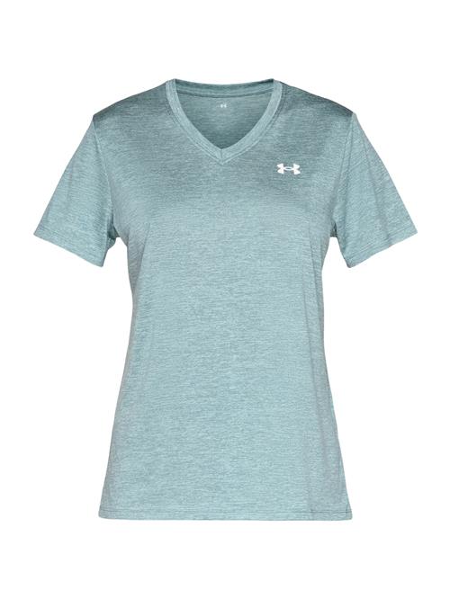 UNDER ARMOUR Funktionsbluse 'Twist'  pastelblå / hvid