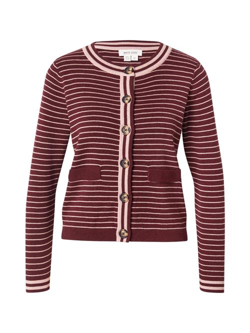 WHITE STUFF Cardigan 'CHARLOTTE'  cyclam / hvid