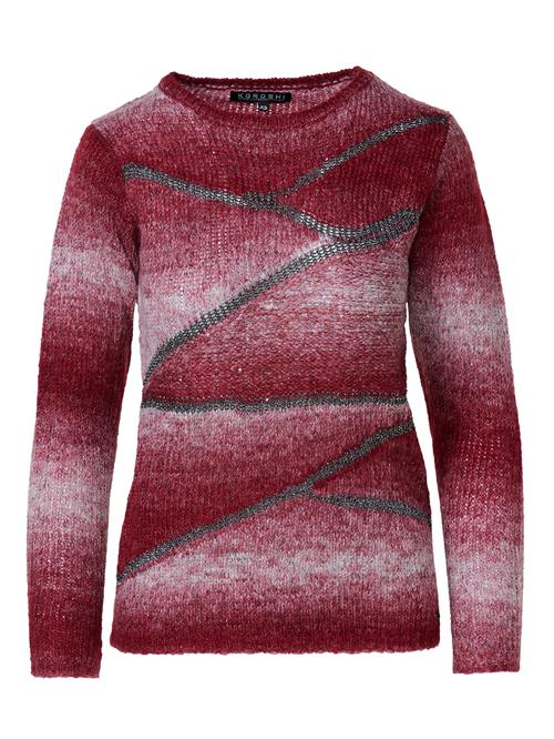 KOROSHI Pullover  rød / sølv