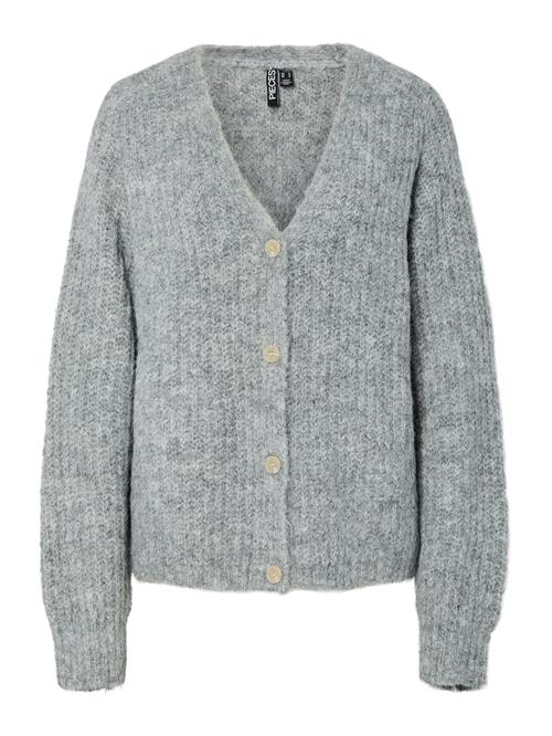 PIECES Cardigan 'PCCLEO'  grå-meleret