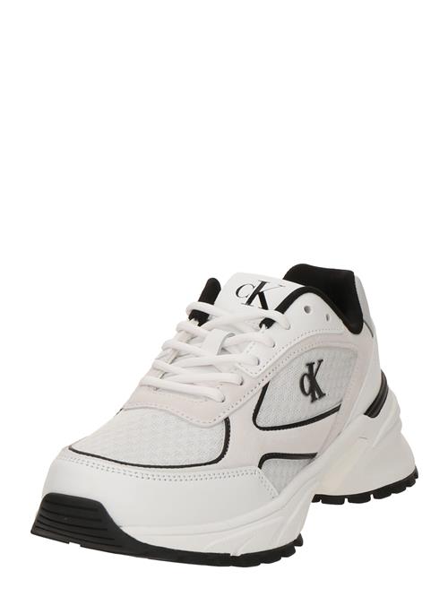 Calvin Klein Jeans Sneaker low 'HIKE RUNNER'  sort / hvid / offwhite