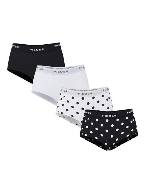 PIECES Panty  sort / hvid