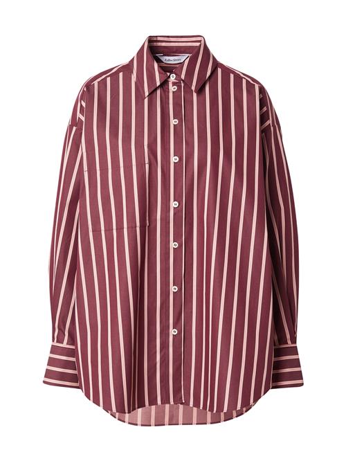 & Other Stories Bluse  rød / pastelrød / hvid
