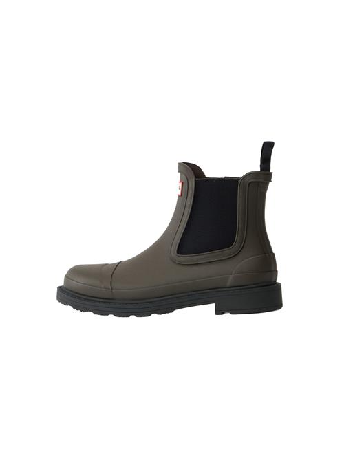 HUNTER Gummistøvler 'Commando'  beige / brun / rød