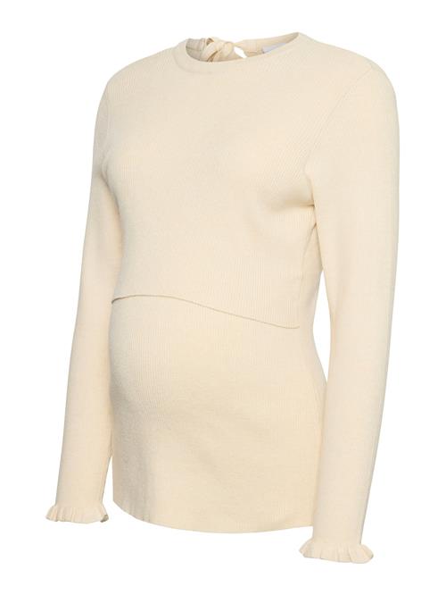MAMALICIOUS Shirts 'MLLESLIE JUNE'  beige