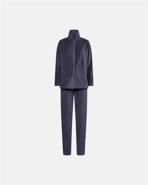 Pyjamas sæt i velour | Bomuld | Blå