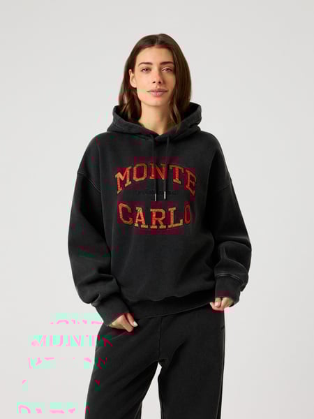 Björn Borg Studio Oversized Hoodie Sort, L