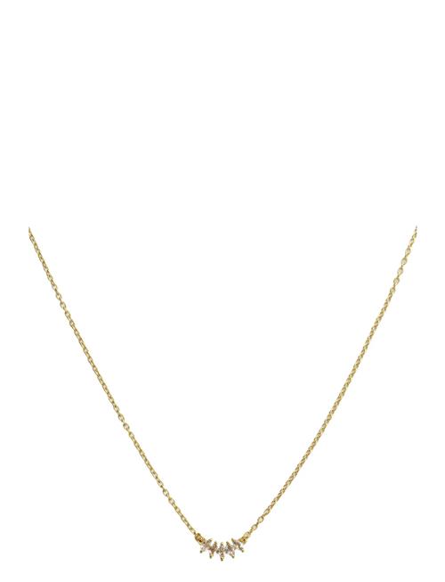 Theodora Necklace Gold White Syster P Gold