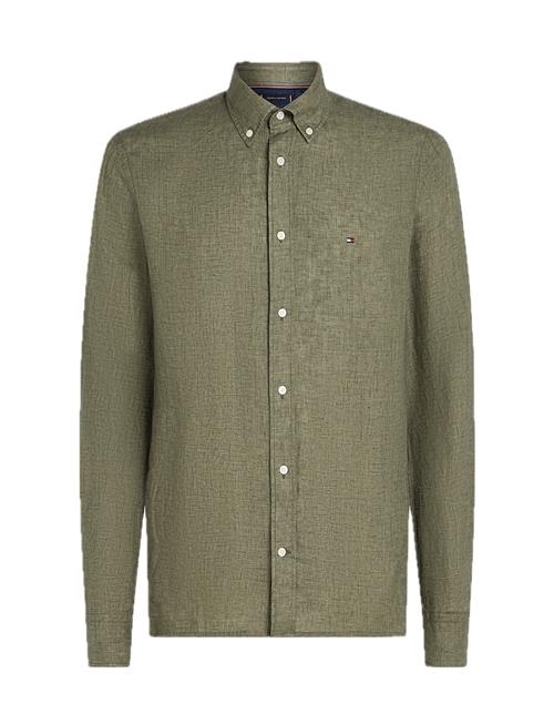 Pigment Dyed Li Solid Rf Shirt Tommy Hilfiger Khaki