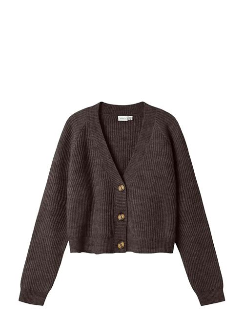 Nkfholly Boxy Short Knit Card Noos Name It Brown