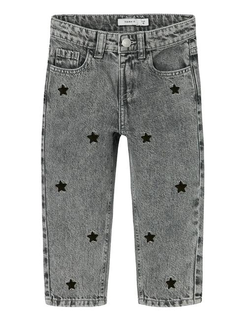 Nmfbella Mom Emb Jeans 3285-Be Noos Name It Grey