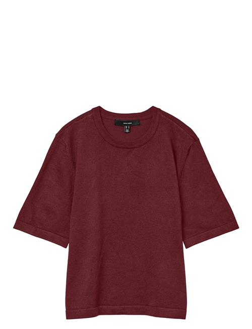 Vmsilje 2/4 O-Nck Over Pull Ga Noos Vero Moda Burgundy