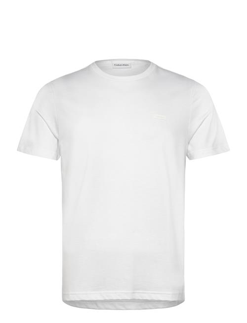 Smooth Cotton T-Shirt Calvin Klein White