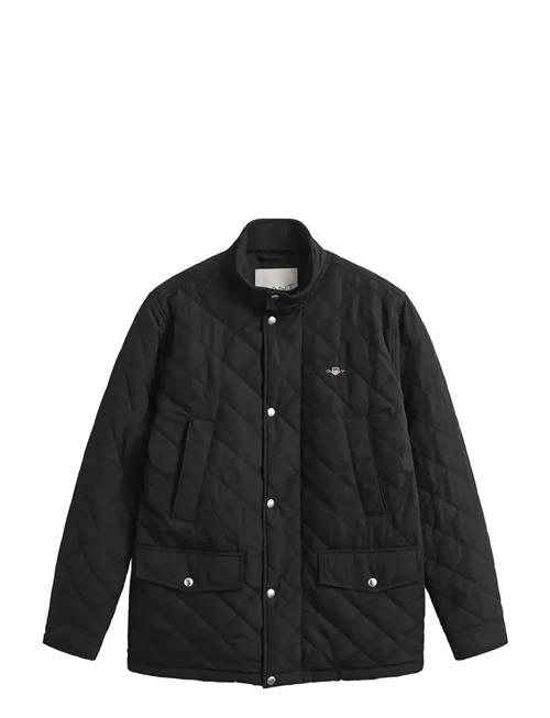 Quilted Windcheater Mid Jacket GANT Black