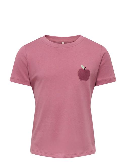 Kmgcandy Life S/S Printed Tee Jrs Noos Kids Only Pink