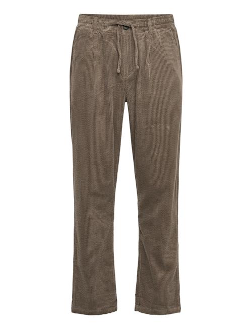 Akjan Cord Pleat Pants Anerkjendt Green