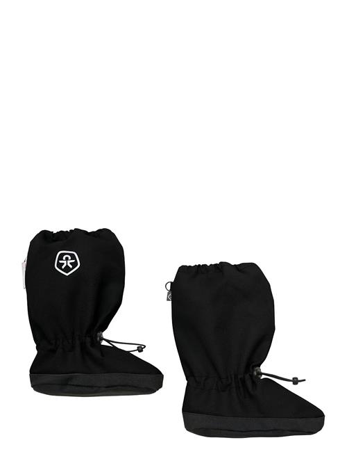Footies W. Anti Slip Color Kids Black