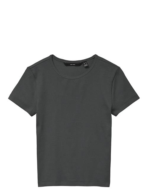Vmchloe Ss Short Top Jrs Noos Vero Moda Grey
