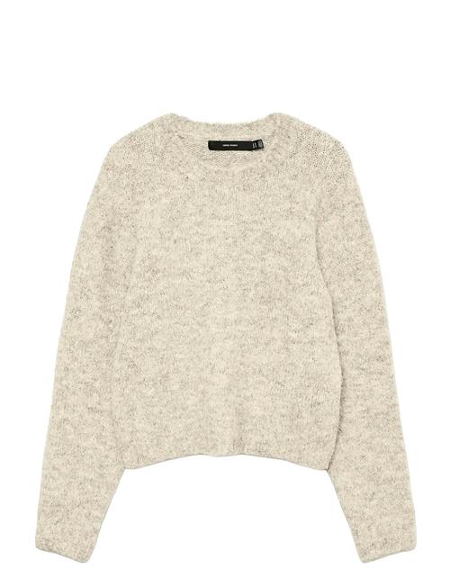 Vmnovah Ls O-Neck Pullover Ga Noos Vero Moda Beige