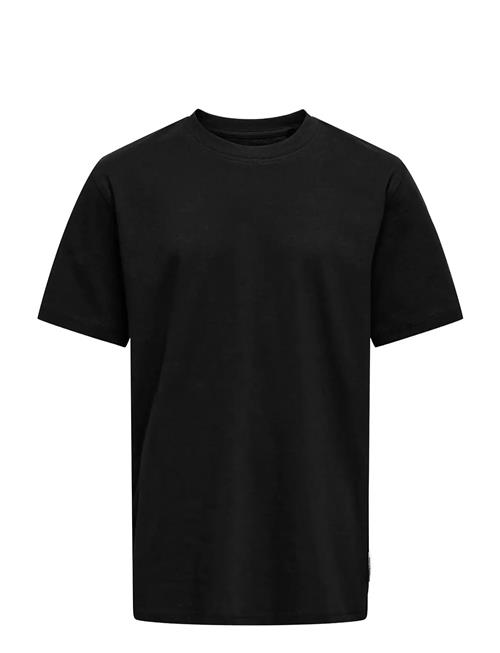 Osjmax Life Ss Stitch Tee Jrs Noos ONLY & SONS Black