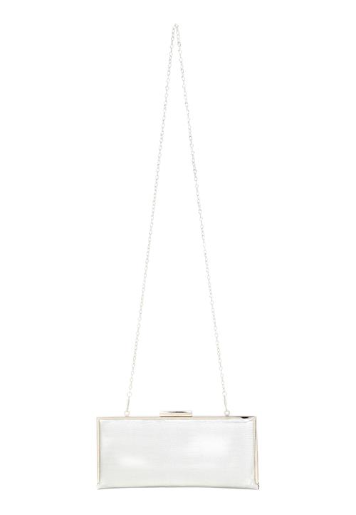 FELIPA Clutch  sølv / hvid