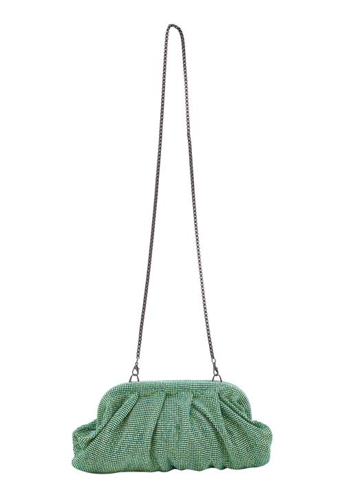 NAEMI Clutch  grøn / sølv