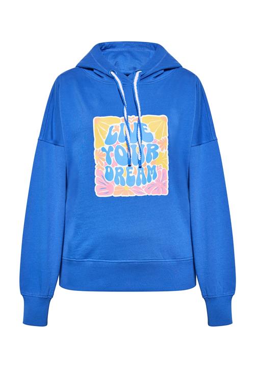 ebeeza Sweatshirt  koboltblåt / mørkegul / pastelorange / lyserød