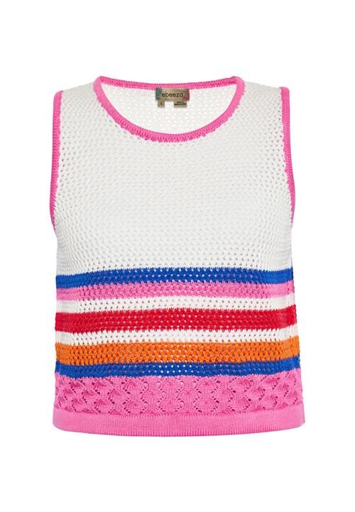 ebeeza Sticktop  koboltblåt / orange / fuchsia / hvid