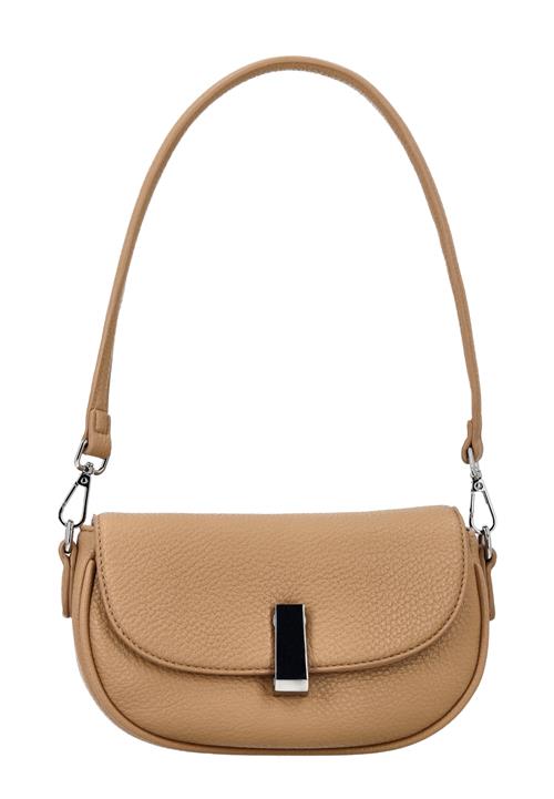 Usha Skuldertaske  camel / sølv