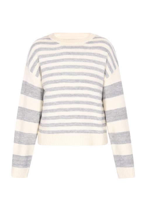 SANIKA Pullover  creme / lysegrå