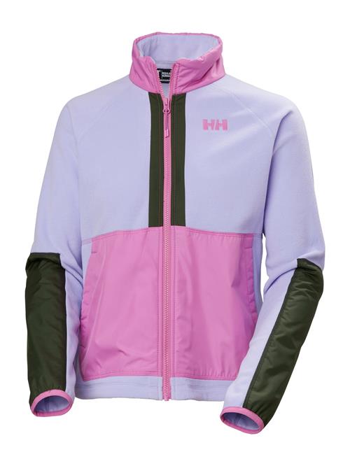 HELLY HANSEN Funktionsfleecejakke  mørkebrun / orkidee / lyselilla